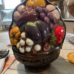 Vintage one piece fruit bowl